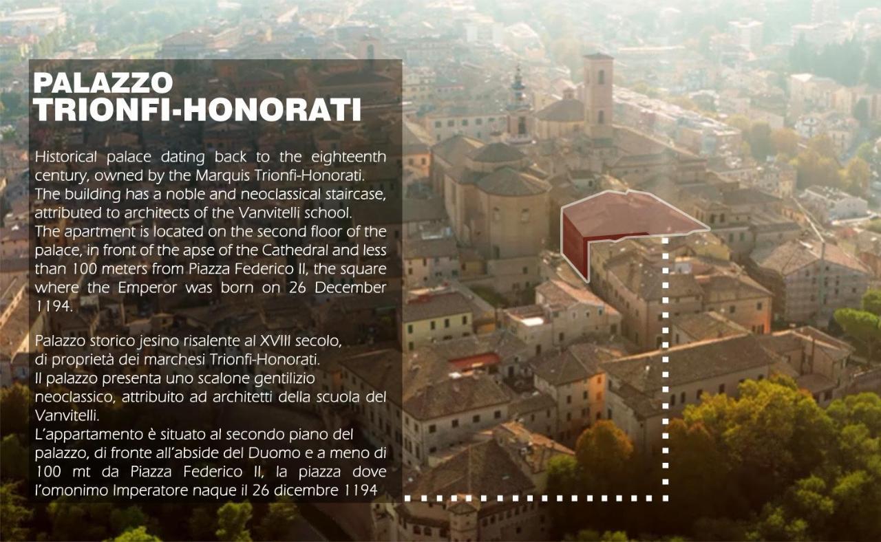 Ferienwohnung La Sosta Dell'Imperatore Jesi Exterior foto